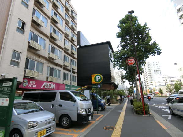 サンパークマンション高田馬場アプローチ1