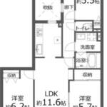 グリーンパーク新小岩1007間取り