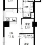 ニューハイツ大森307間取図