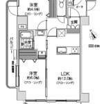 ベルシャトゥ上高井戸701間取り