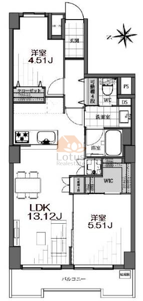 アンバサダー三軒茶屋303間取図