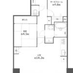 ライオンズマンション小岩第３204間取図