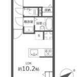 日神パレステージ豊玉第２305間取り