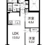 錦糸町ガーデニア204間取り