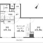 ロイヤルプラザ金町702間取図