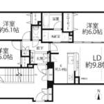 ブロッサムコートむさし野216間取図