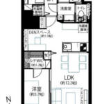 和泉台マンション602間取図