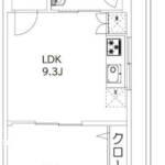 文京久保田マンション404間取り