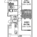 コスモ東陽町シティフォルム1101間取り