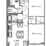 牡丹町住宅203間取り