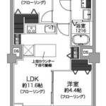 西荻台マンション709間取り