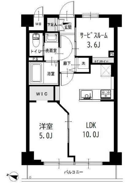 グレイス日暮里103間取図