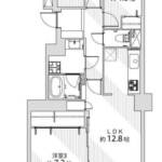 アルカハビタ1105間取り