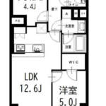 南阿佐谷ハイツ403間取図