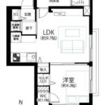 南千住ダイヤモンドマンション503間取図