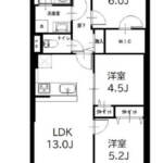 フジタ関口マンション603間取図