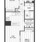 日商岩井東品川マンション212間取図