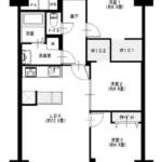 東武西新井東口サンライトマンション909間取図