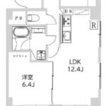 向島リリエンハイム701間取図