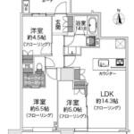 シティタワー金町タワー棟924間取り