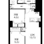 桜台ハイライズ402間取り