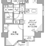 ハイネス第２巣鴨1006間取り