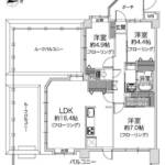 キャニオングランデ練馬北町404間取図