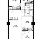 日商岩井綾瀬マンション224間取り