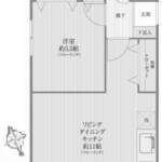 永福町ダイヤハイツ２階間取図