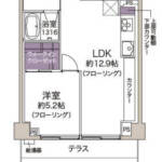 シャンボール白金104間取図