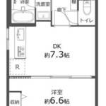 中銀第２音羽マンシオン1104間取り