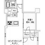 ライオンズマンション池袋705間取図