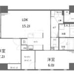 サンクタスガーデン砧303間取図