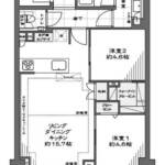 ブランズ六本木317間取り