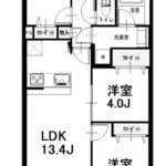 東大島ファミールハイツ1314間取り