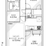 グローリオ大泉学園104間取り