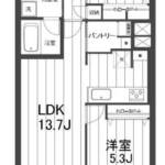 ハイネス上板橋314間取り