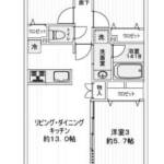 センチュリー西新井１202間取り