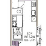 ライオンズマンション高円寺北402間取り