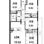 グラン青砥313間取り