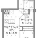 ハイネス亀戸403間取り