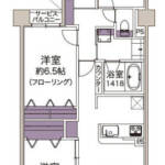 コスモ板橋前野町ヒルズ305間取図