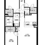 コスモタウン金町411間取図