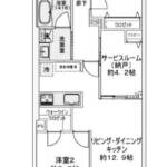 ライオンズマンション平井203間取図